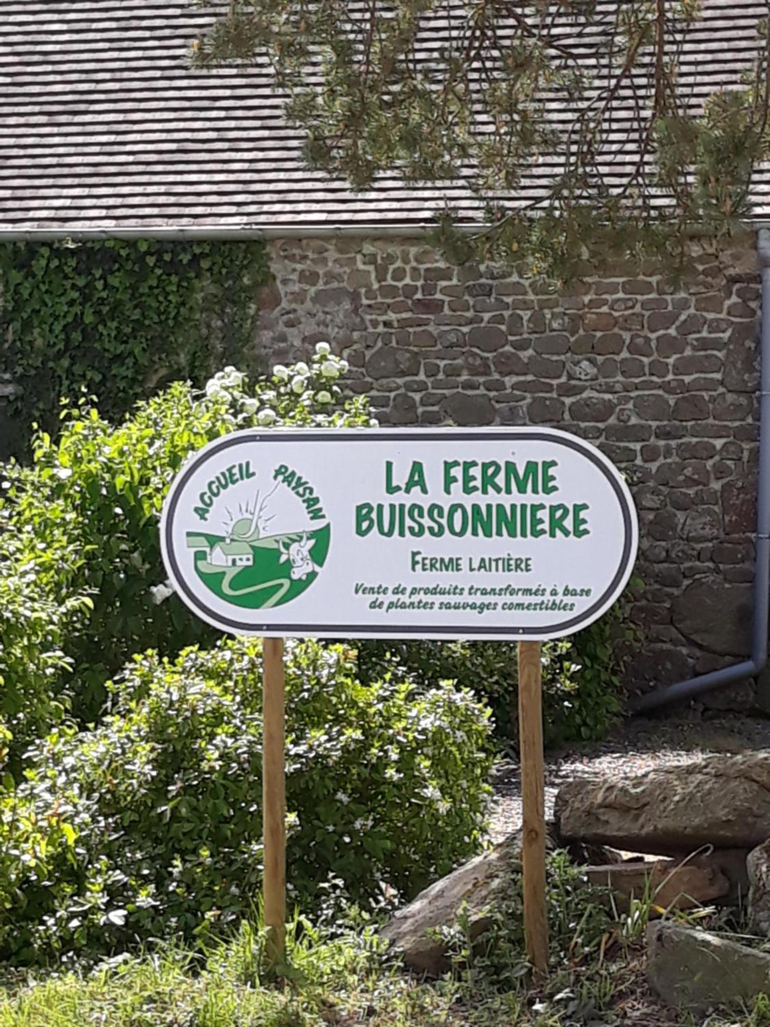 La Lande-de-LougeRoulotte A La Ferme Buissonniere别墅 外观 照片